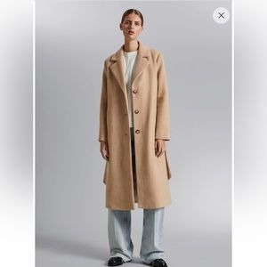 Single Breasted Belted Coat